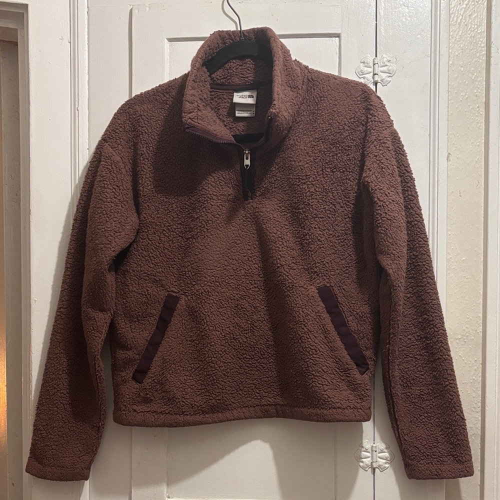 The North Face Brown Fleece Pullover
